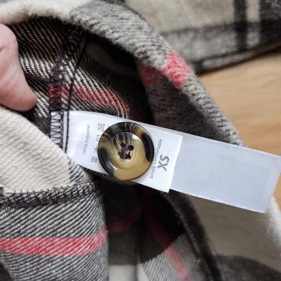 Lularoe Berlin Jacket Plaid XS - Picture 4 of 7